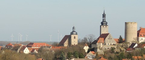 Panorama Querfurt Aufnahme von Querfurt