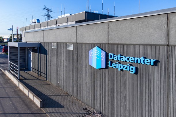 Datacenter Leipzig eins Drohnenaufnahme Rechenzentrum