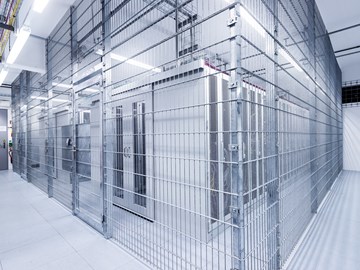 Sicherheitsraum im Datacenter Campus Leipzig Sicherheitsraum im Datacenter Leipzig