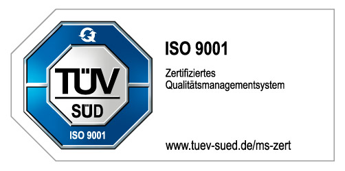 Logo Zertifizierung ISO 9001 2